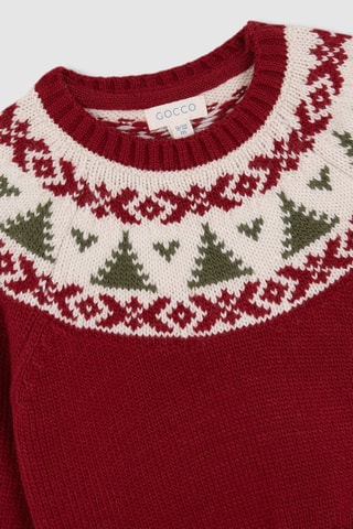 Pull - Rouge framboise