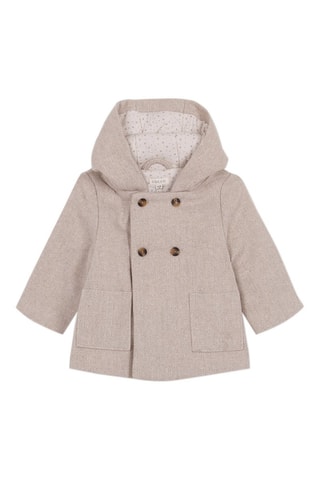 Manteau à capuche - Beige