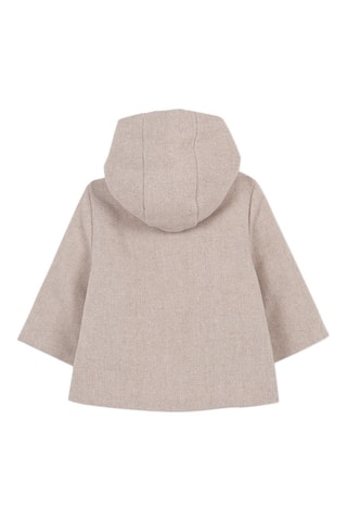 Manteau à capuche - Beige