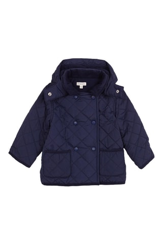 Veste à capuche - Bleu marine