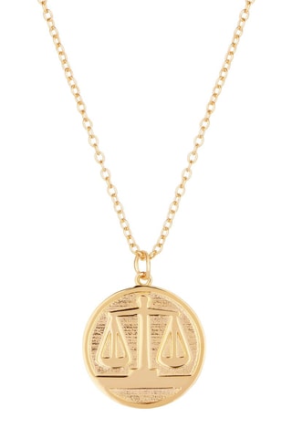 Collier Libra Plaqué or jaune