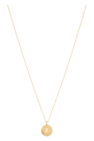 Collier Cancer Plaqué or jaune