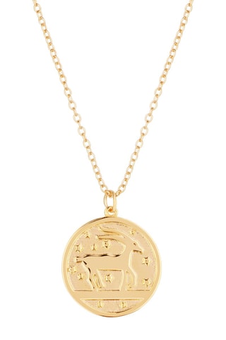 Collier Capricorn Plaqué or jaune