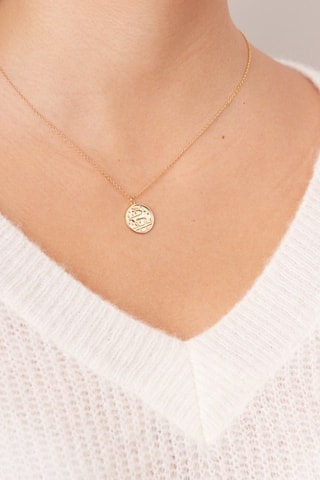 Collier Capricorn Plaqué or jaune