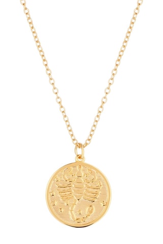 Collier Scorpio Plaqué or jaune