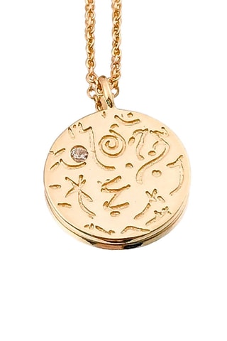 Collier Plaqué or jaune
