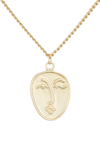 Collier Lou Plaqué or jaune