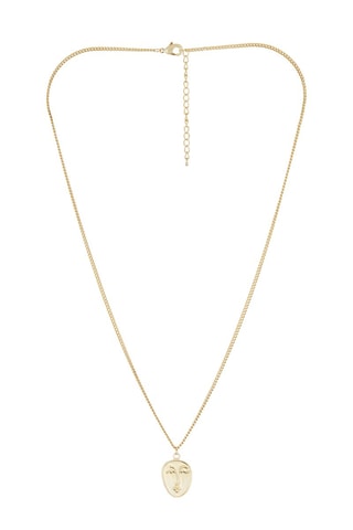 Collier Lou Plaqué or jaune
