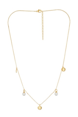 Collier Carmen Plaqué or jaune et zircons