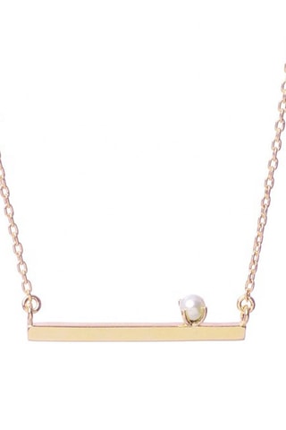 Collier Bonnie Plaqué or jaune