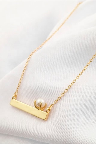 Collier Bonnie Plaqué or jaune