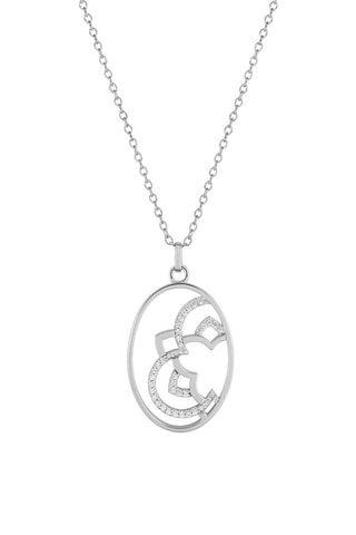 Collier Plaqué or blanc