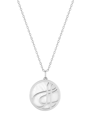 Collier Plaqué or blanc