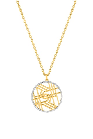 Collier Plaqué or jaune