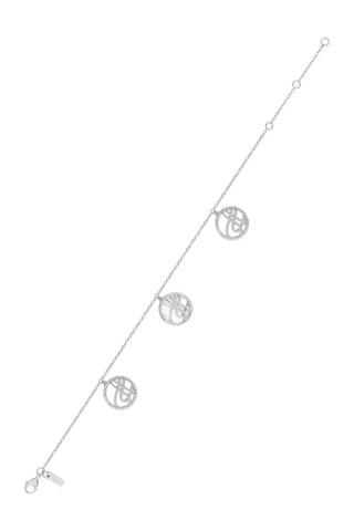 Bracelet Plaqué or blanc