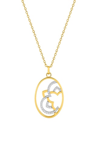 Collier Plaqué or jaune