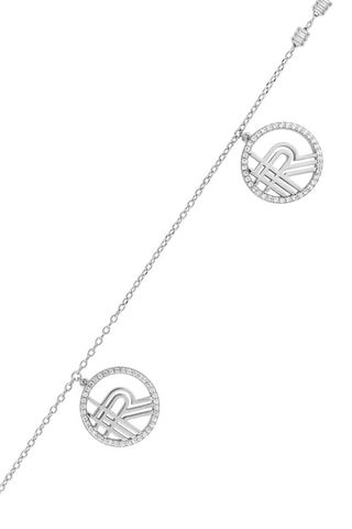 Bracelet Plaqué or blanc