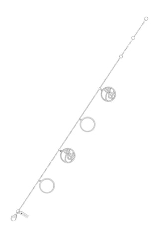 Bracelet Plaqué or blanc