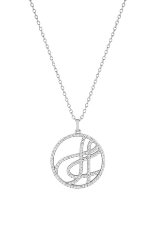 Collier Plaqué or blanc