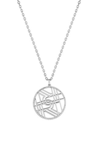 Collier Plaqué or blanc