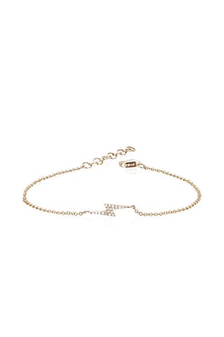 Bracelet Gwendoline Plaqué or jaune et zircons