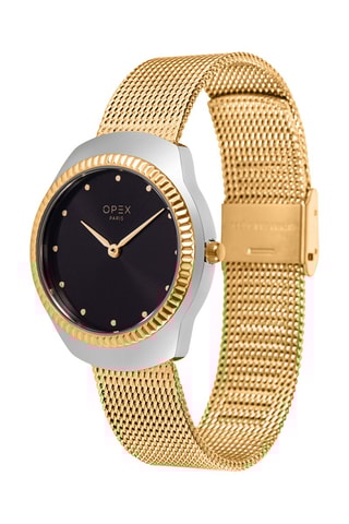 Montre à quartz en acier Aphrodite Doré et argenté