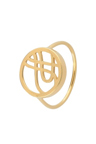 Bague - Plaqué or jaune