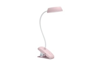Lampe de bureau LED Donutclip - Rose