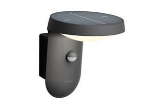 Applique murale solaire LED extérieure Tyla avec détecteur de mouvement - Anthracite