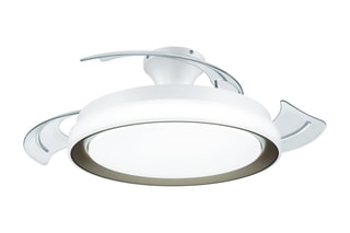 Plafonnier ventilateur LED Bliss - Doré