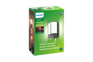 Applique murale LED extérieure Stock avec détecteur de mouvement - Anthracite