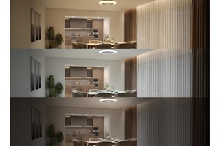 Plafonnier ventilateur LED Amigo - Blanc