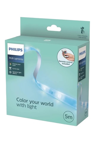 Bandes lumineuses RVB LED Lightstrips - Blanc - 5 m - 12 W