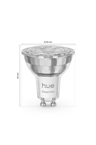 3 ampoules LED connectées Essential - Multicolore - 3 x 4,7 W - GU10