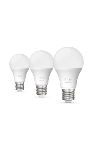 3 ampoules LED connectées Essential - Multicolore - 3 x 8 W - E27