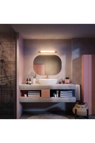 Applique murale LED de salle de bains Rover - Doré - 10 W