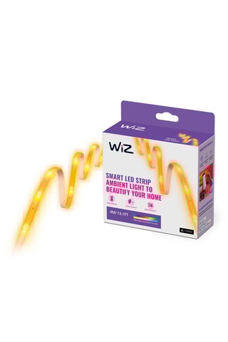 Ruban LED connecté - Multicolore et blanc chaud - 13 W