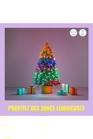 Guirlande LED connectée Fairy Light - Multicolore - 15 W