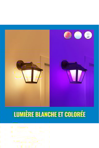 Applique mural LED connectée Classique - 10 W