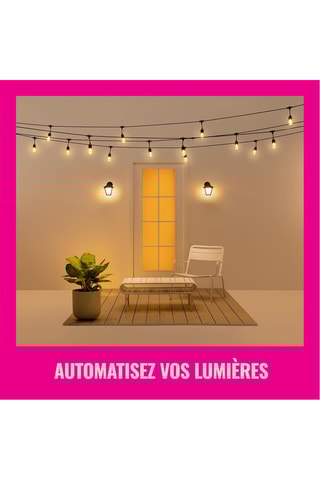 Applique mural LED connectée Classique - 10 W