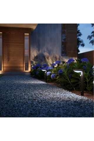 Lampadaire solaire LED Tyla - Anthracite - 18 W