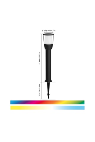 Borne LED connectée Elpas - 4 W