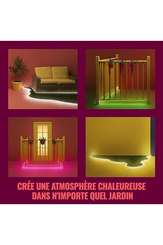 Ruban LED connecté - Multicolore - 24 W