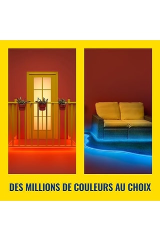 Ruban LED connecté - Multicolore - 24 W