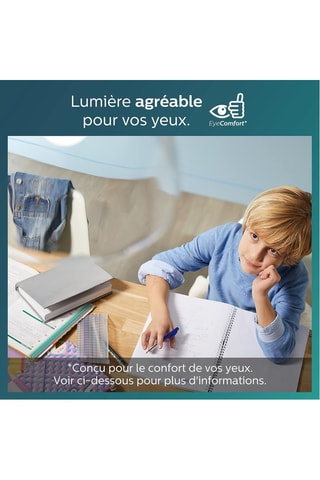 Lampe de table LED Einstein - Argenté - 15 W