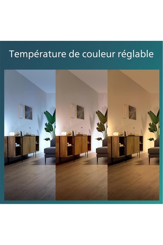 Ventilateur de plafond rétractable LED Atlas - 28/35 W