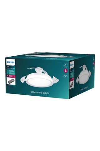 Ventilateur de plafond rétractable LED Bliss - 28/35 W