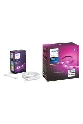 Bande lumineuse LED extensible connectée Hue LightStrips Plus et Extension ruban LED connecté 