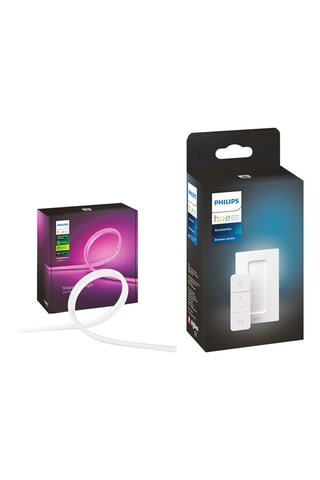 Bande lumineuse LED et variateur de lumière connectés - 2 m