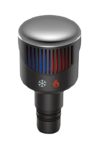 Tête de massage chaud et froid pour pistolet massant Warm - Noir